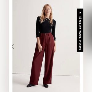 Madewell Neale straight leg pants
